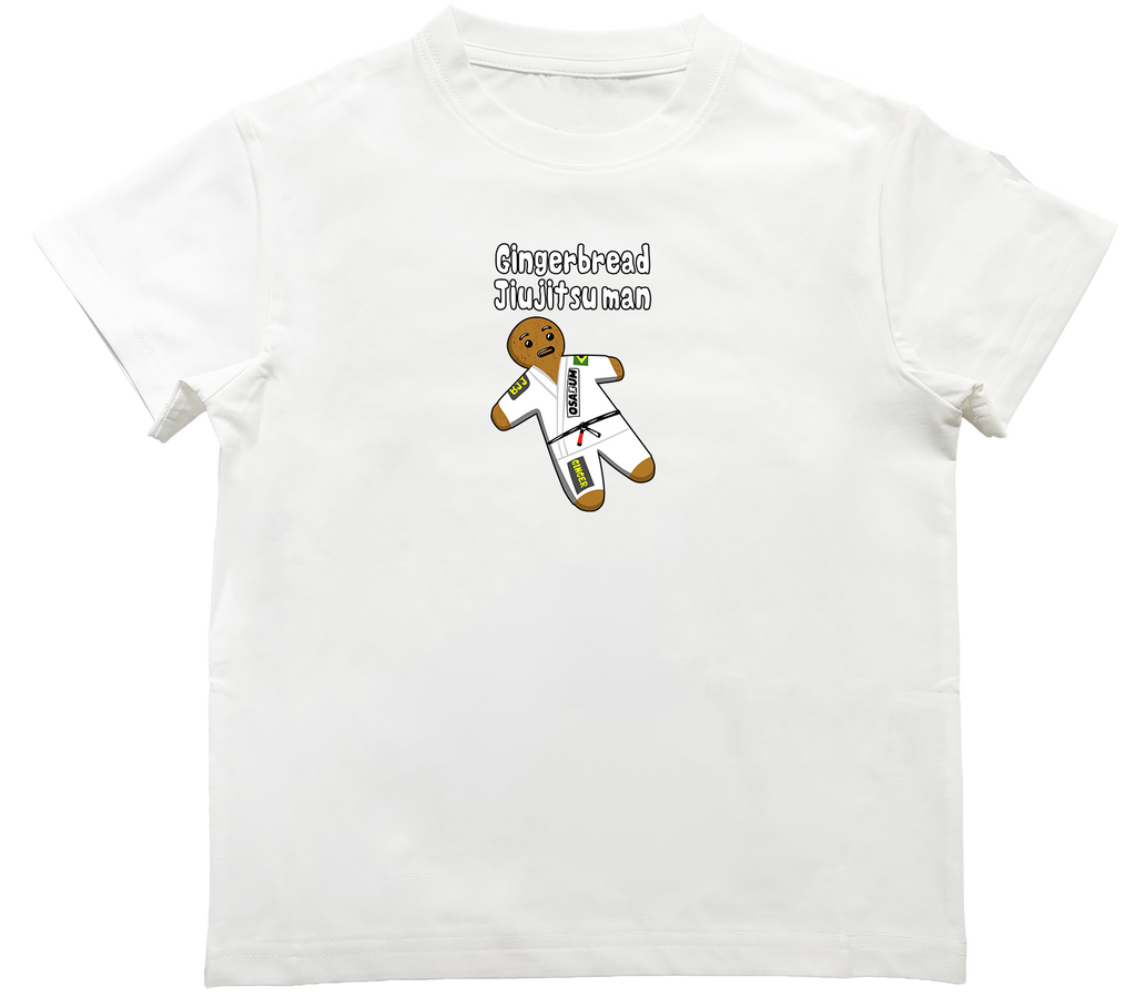 Gingerbread Man Kids T-Shirt (Kendo, Judo, Jiu-Jitsu, Muay Thai, Boxing, Taekwondo)