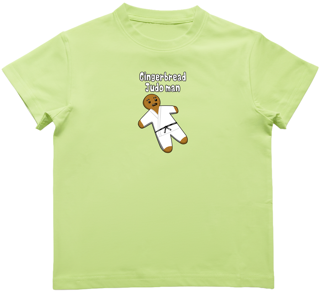 Gingerbread Man Kids T-Shirt (Kendo, Judo, Jiu-Jitsu, Muay Thai, Boxing, Taekwondo)