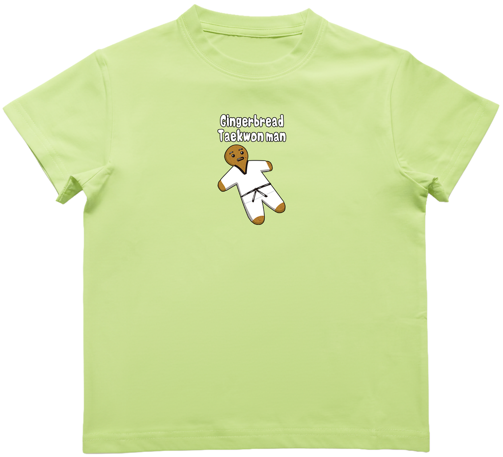 Gingerbread Man Kids T-Shirt (Kendo, Judo, Jiu-Jitsu, Muay Thai, Boxing, Taekwondo)