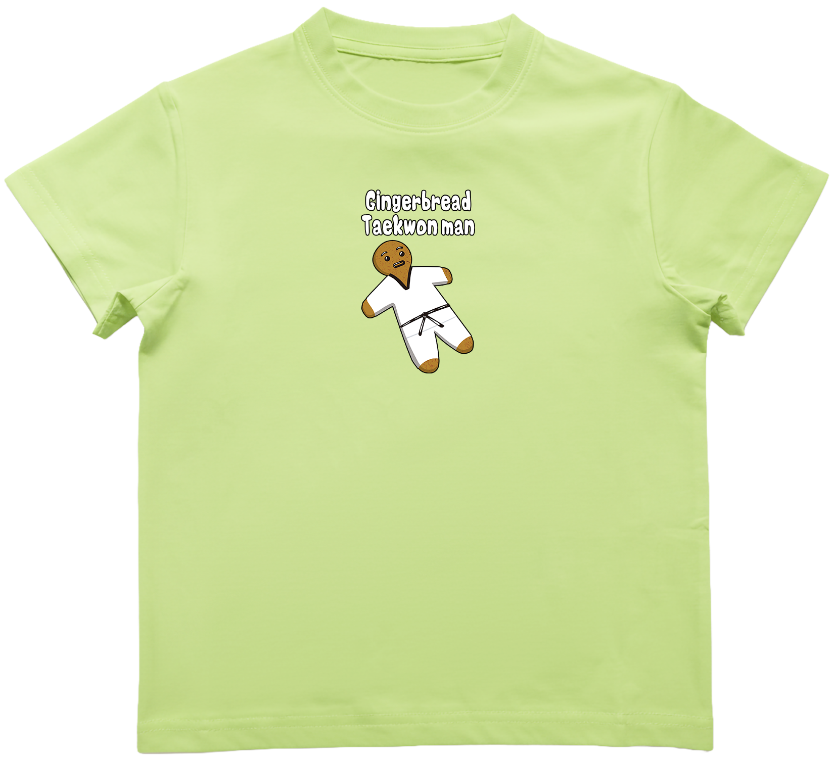 Gingerbread Man Kids T-Shirt (Kendo, Judo, Jiu-Jitsu, Muay Thai, Boxing, Taekwondo)