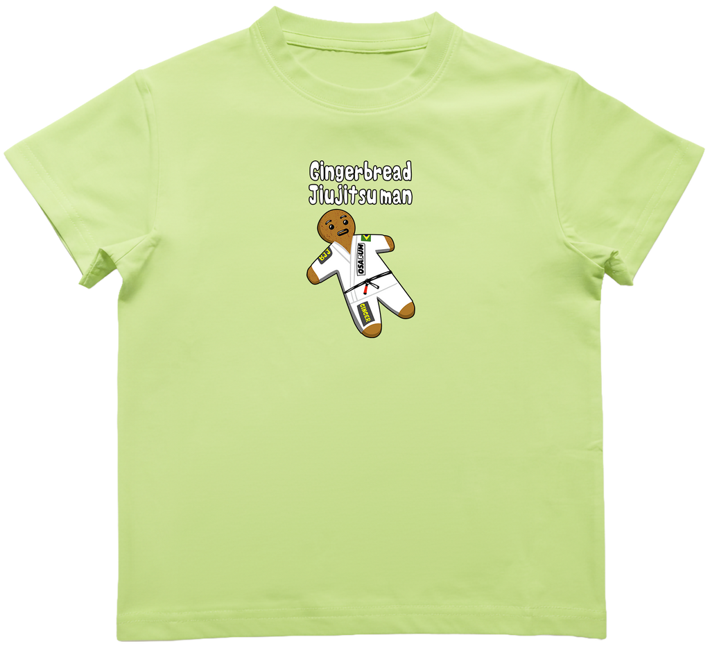 Gingerbread Man Kids T-Shirt (Kendo, Judo, Jiu-Jitsu, Muay Thai, Boxing, Taekwondo)
