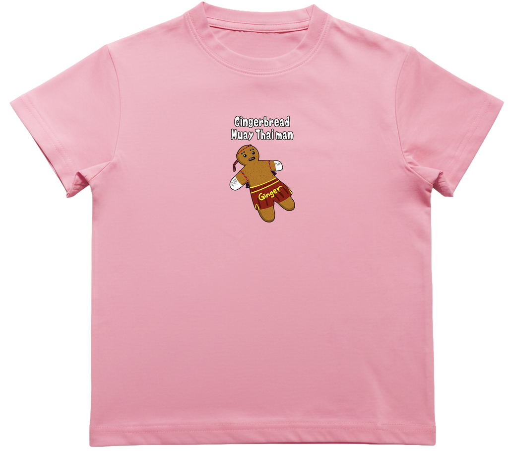 Gingerbread Man Kids T-Shirt (Kendo, Judo, Jiu-Jitsu, Muay Thai, Boxing, Taekwondo)