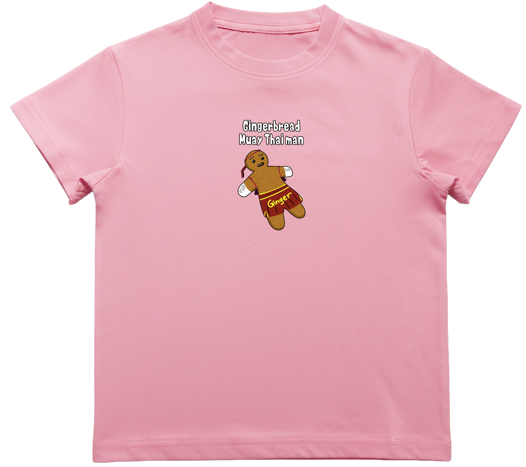 Gingerbread Man Kids T-Shirt (Kendo, Judo, Jiu-Jitsu, Muay Thai, Boxing, Taekwondo)