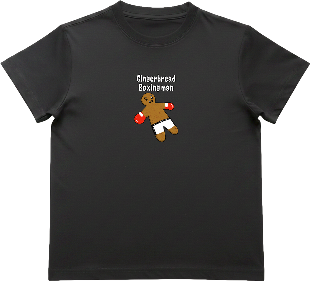 Gingerbread Man Kids T-Shirt (Kendo, Judo, Jiu-Jitsu, Muay Thai, Boxing, Taekwondo)
