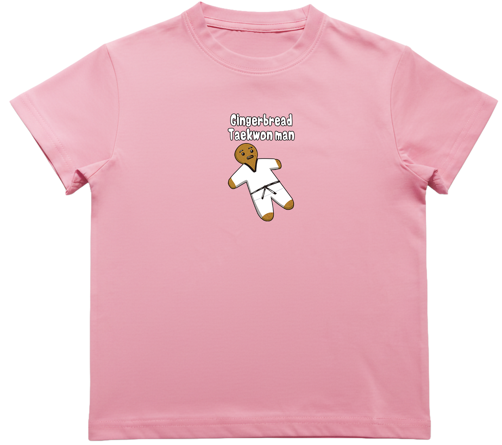 Gingerbread Man Kids T-Shirt (Kendo, Judo, Jiu-Jitsu, Muay Thai, Boxing, Taekwondo)