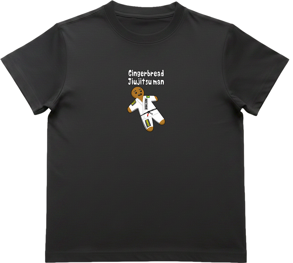Gingerbread Man Kids T-Shirt (Kendo, Judo, Jiu-Jitsu, Muay Thai, Boxing, Taekwondo)