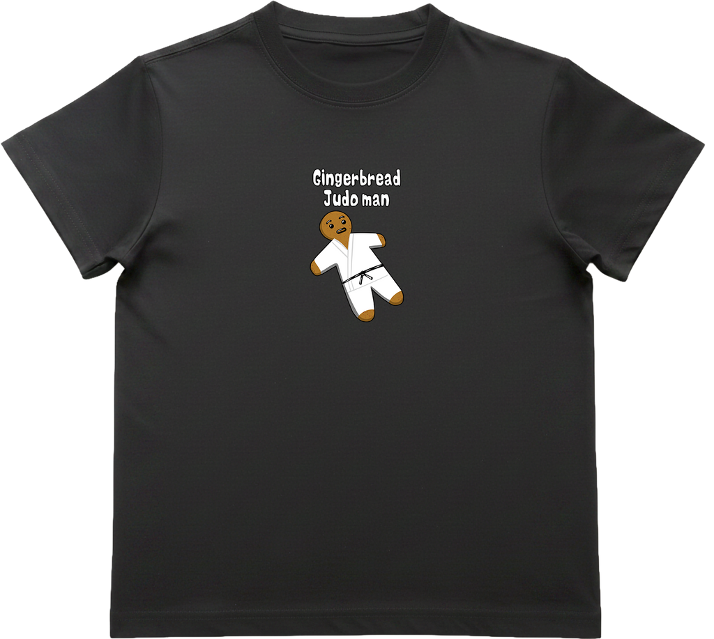 Gingerbread Man Kids T-Shirt (Kendo, Judo, Jiu-Jitsu, Muay Thai, Boxing, Taekwondo)