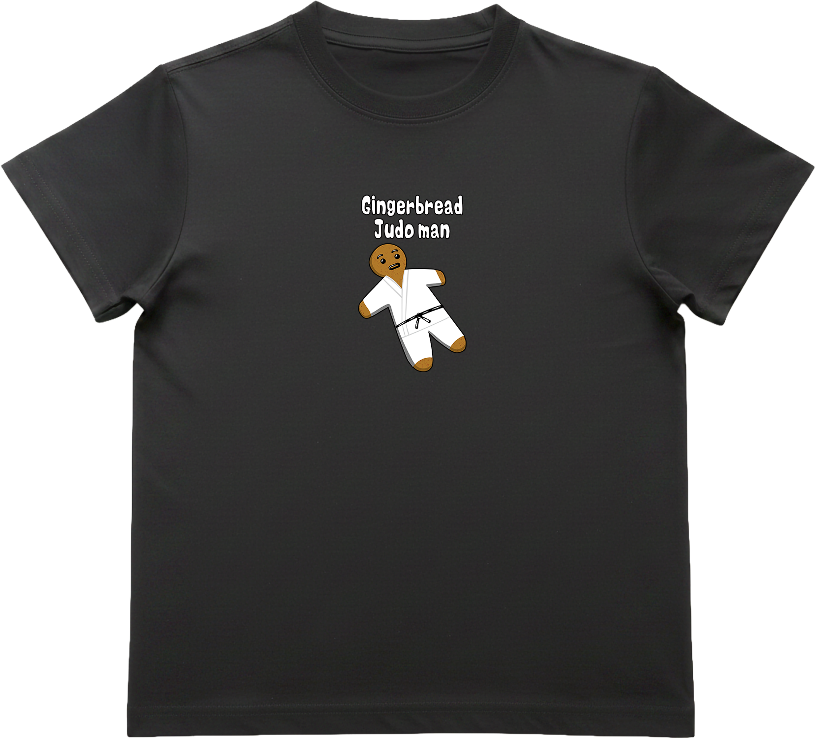 Gingerbread Man Kids T-Shirt (Kendo, Judo, Jiu-Jitsu, Muay Thai, Boxing, Taekwondo)