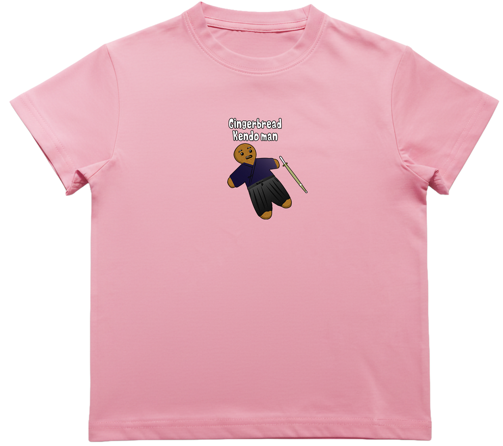 Gingerbread Man Kids T-Shirt (Kendo, Judo, Jiu-Jitsu, Muay Thai, Boxing, Taekwondo)