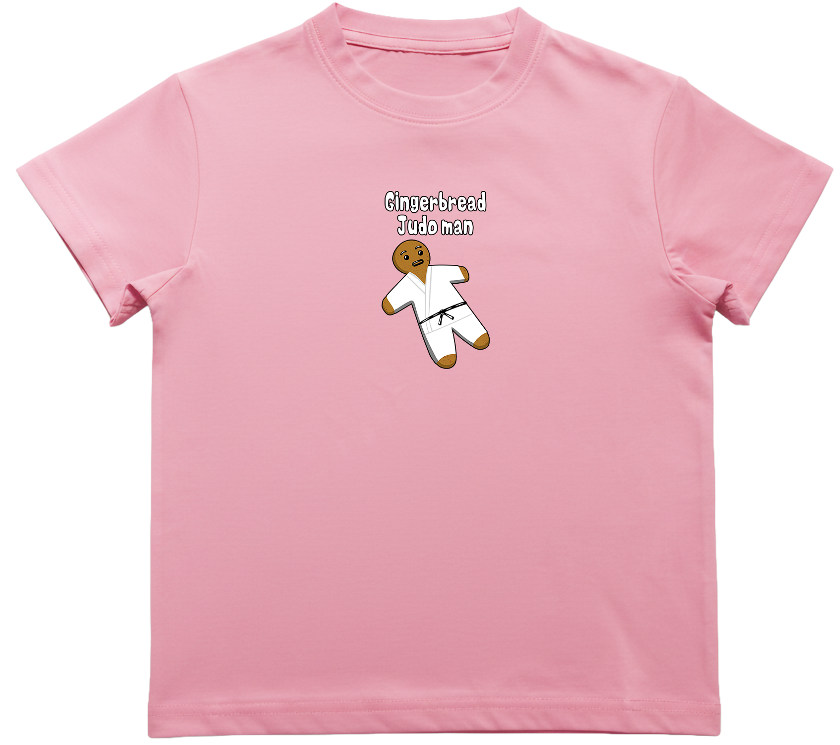 Gingerbread Man Kids T-Shirt (Kendo, Judo, Jiu-Jitsu, Muay Thai, Boxing, Taekwondo)
