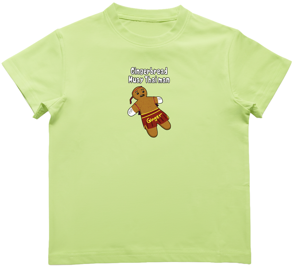 Gingerbread Man Kids T-Shirt (Kendo, Judo, Jiu-Jitsu, Muay Thai, Boxing, Taekwondo)