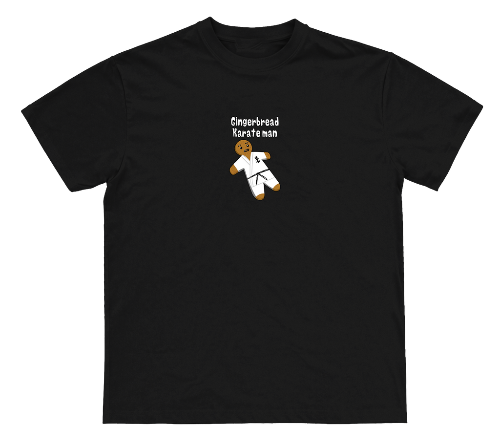 Gingerbread Karate man T-shirt
