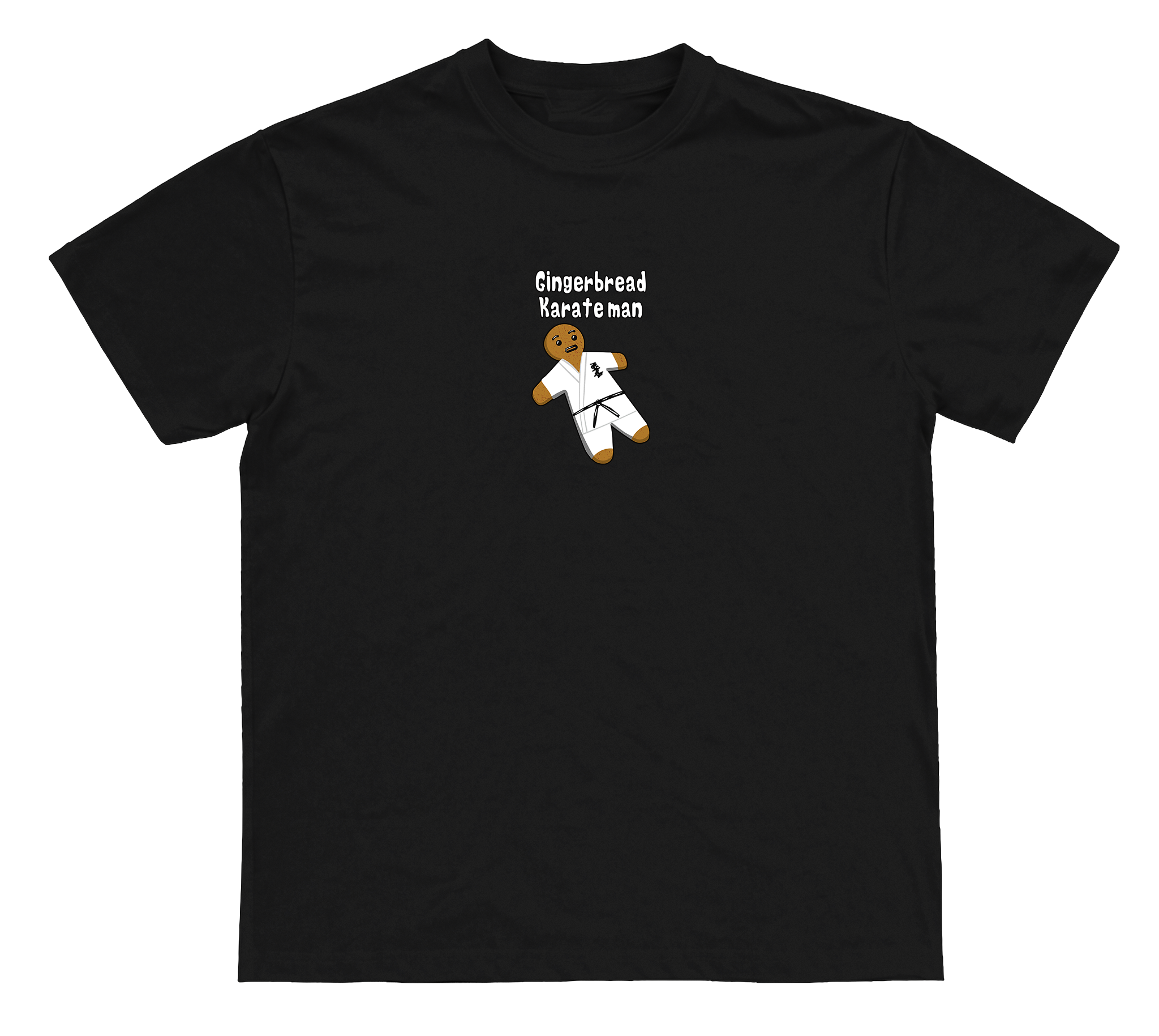 Gingerbread Karate man T-shirt