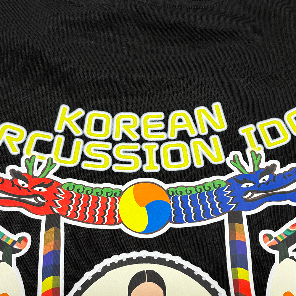 Korean percussion performance long sleeve