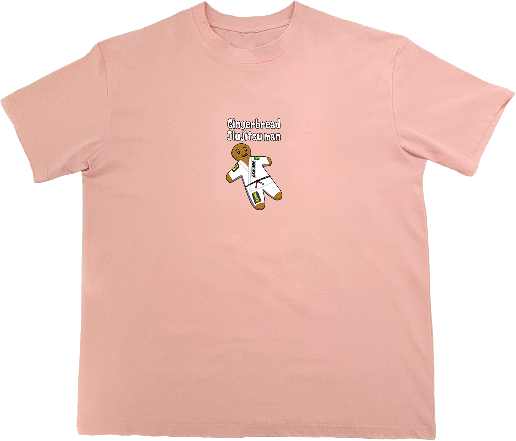 Gingerbread Jiujitsu man T-shirt