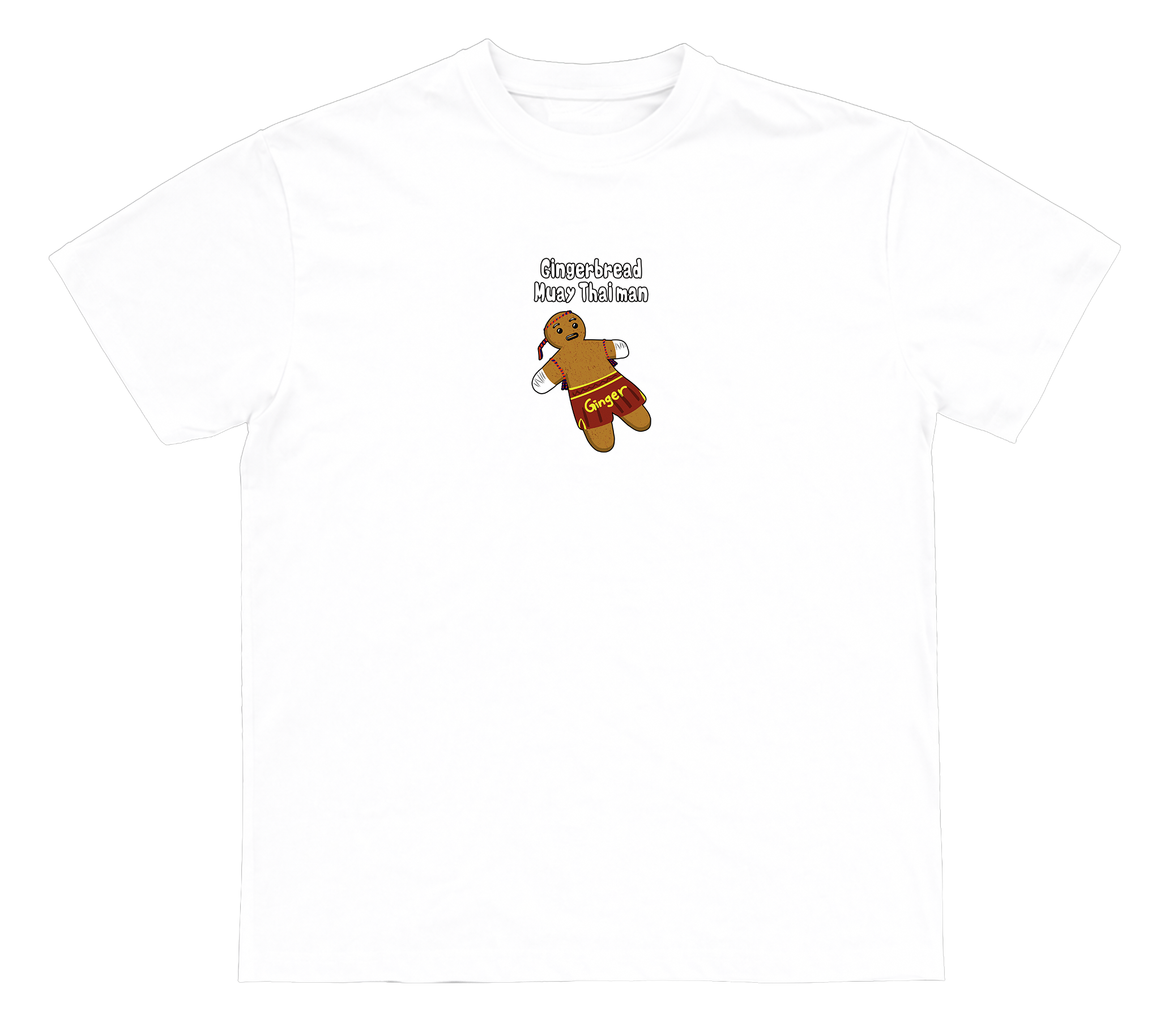 Gingerbread Muay Thai man T-shirt