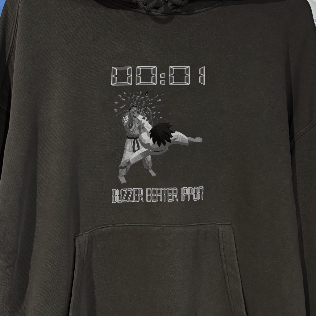buzzer beater kyokushin karate hoodie