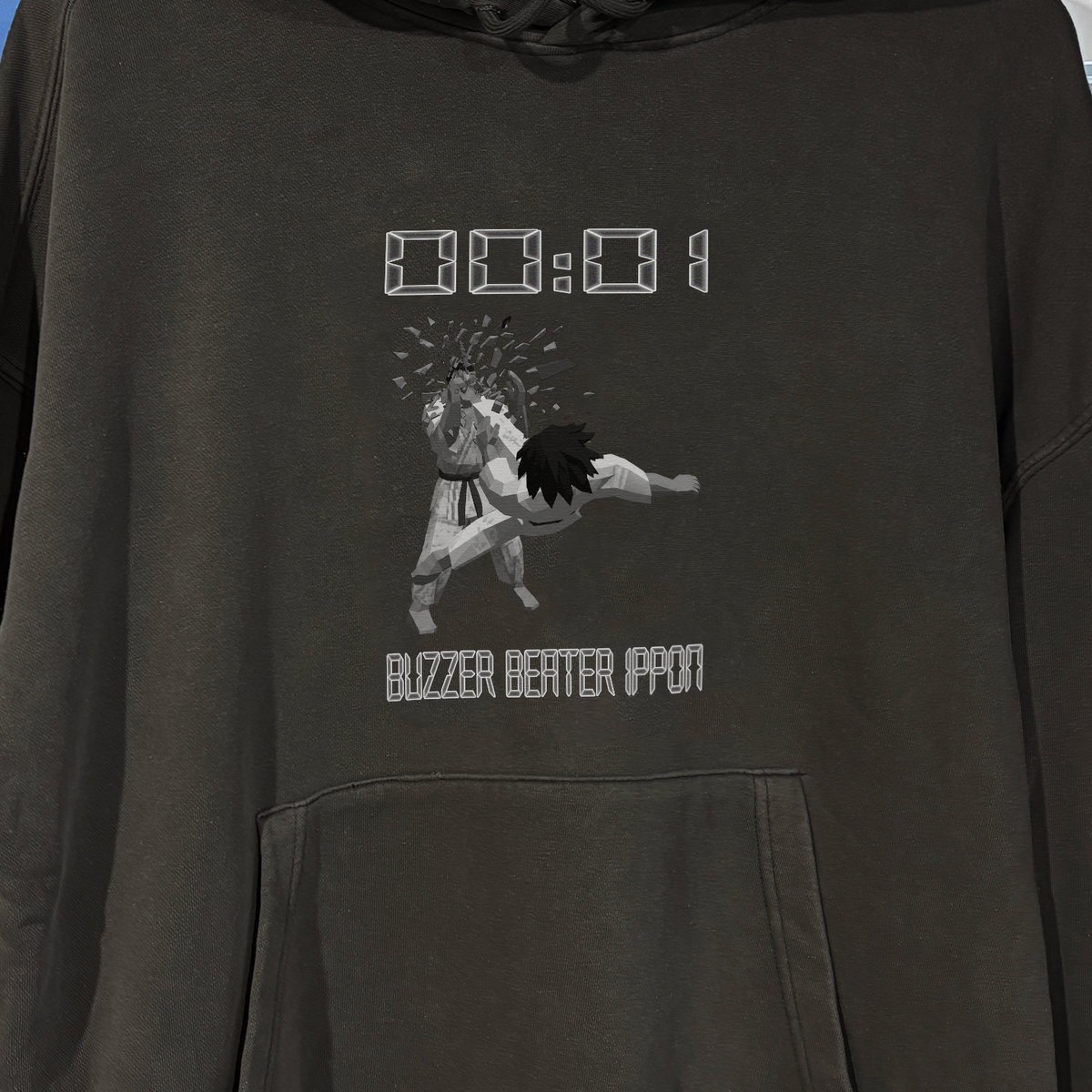 buzzer beater kyokushin karate hoodie