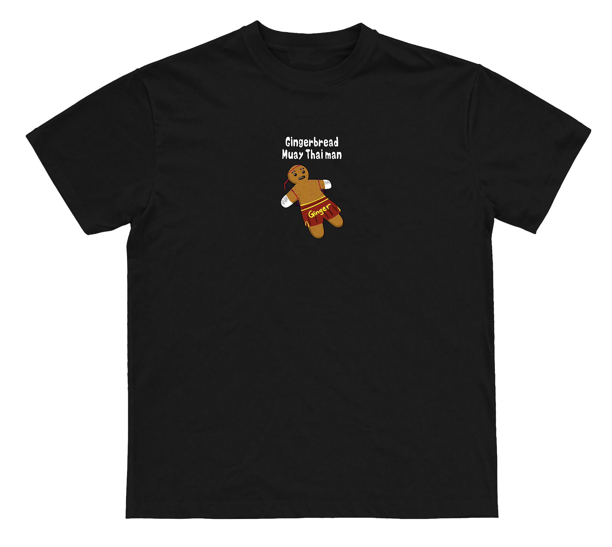 Gingerbread Muay Thai man T-shirt
