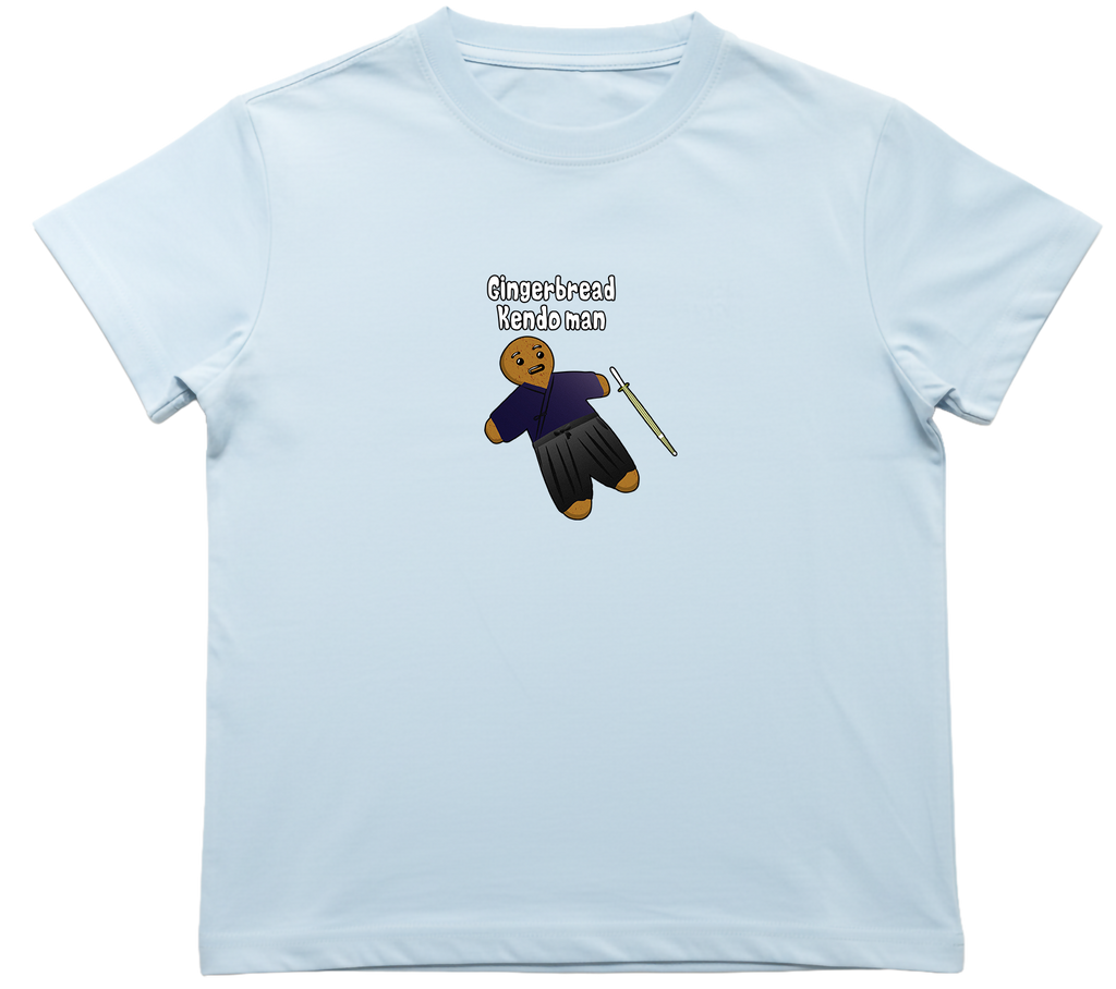 Gingerbread Man Kids T-Shirt (Kendo, Judo, Jiu-Jitsu, Muay Thai, Boxing, Taekwondo)