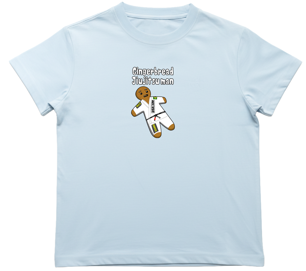 Gingerbread Man Kids T-Shirt (Kendo, Judo, Jiu-Jitsu, Muay Thai, Boxing, Taekwondo)