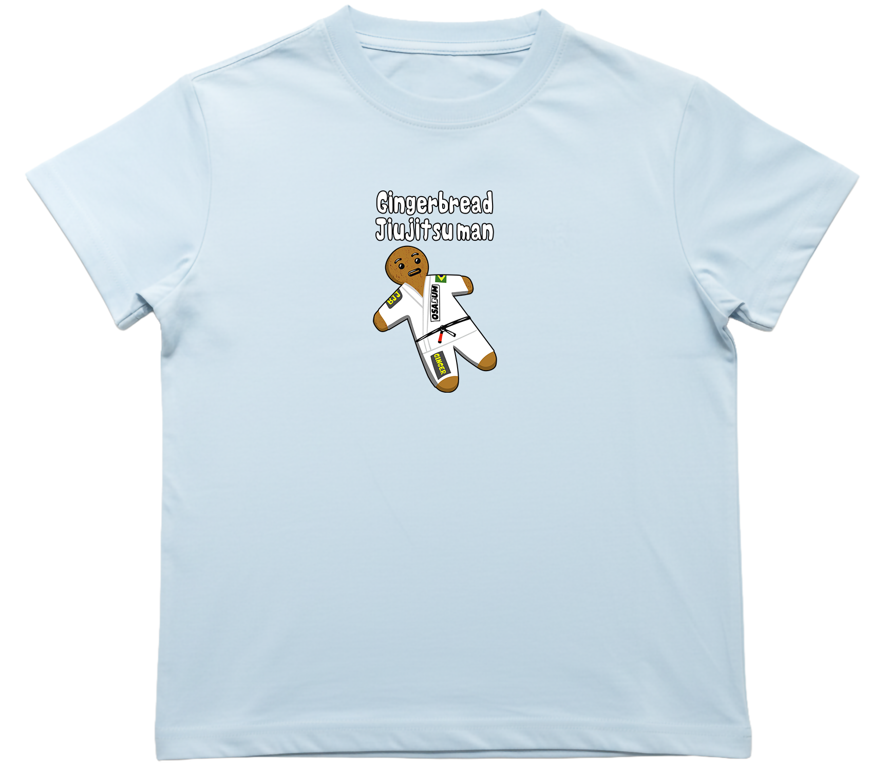 Gingerbread Man Kids T-Shirt (Kendo, Judo, Jiu-Jitsu, Muay Thai, Boxing, Taekwondo)