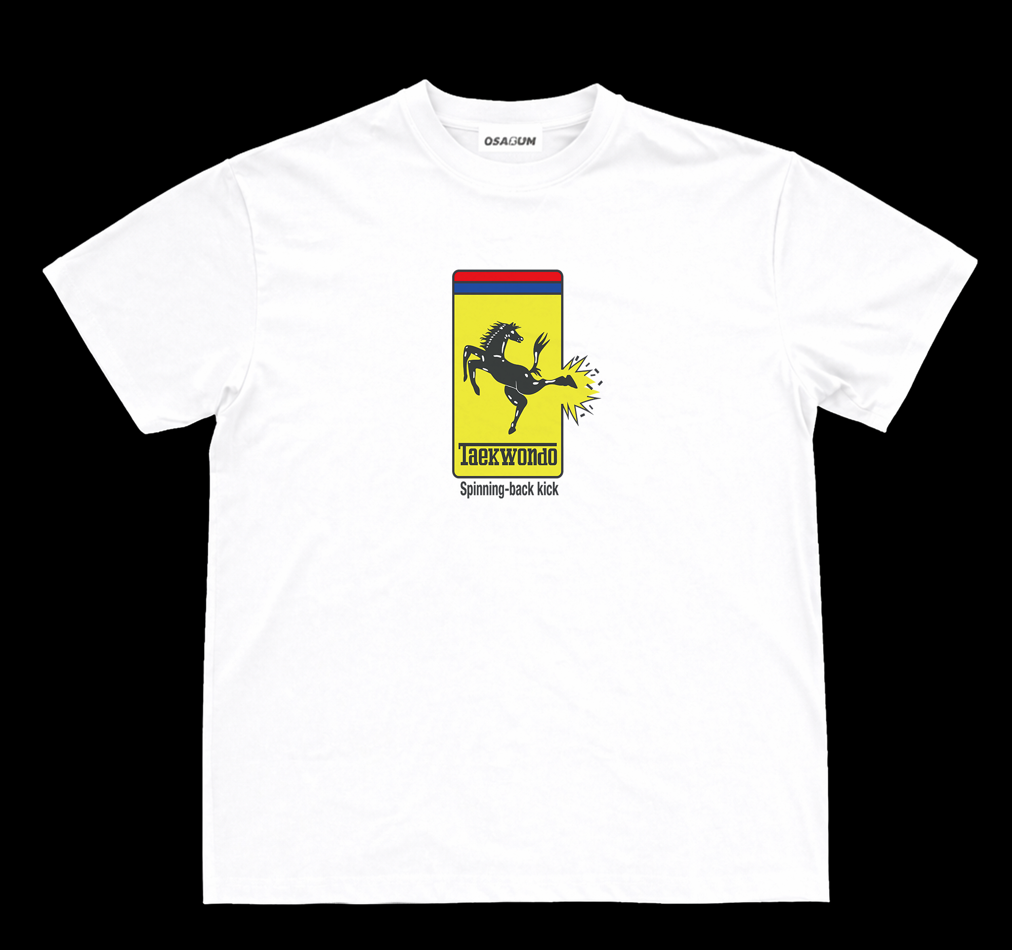 OSABUM Taerrari horse kick Taekwondo T-Shirt