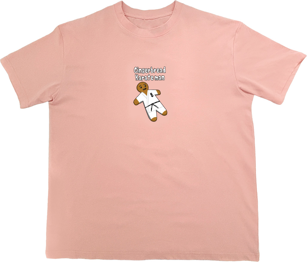 Gingerbread Karate man T-shirt