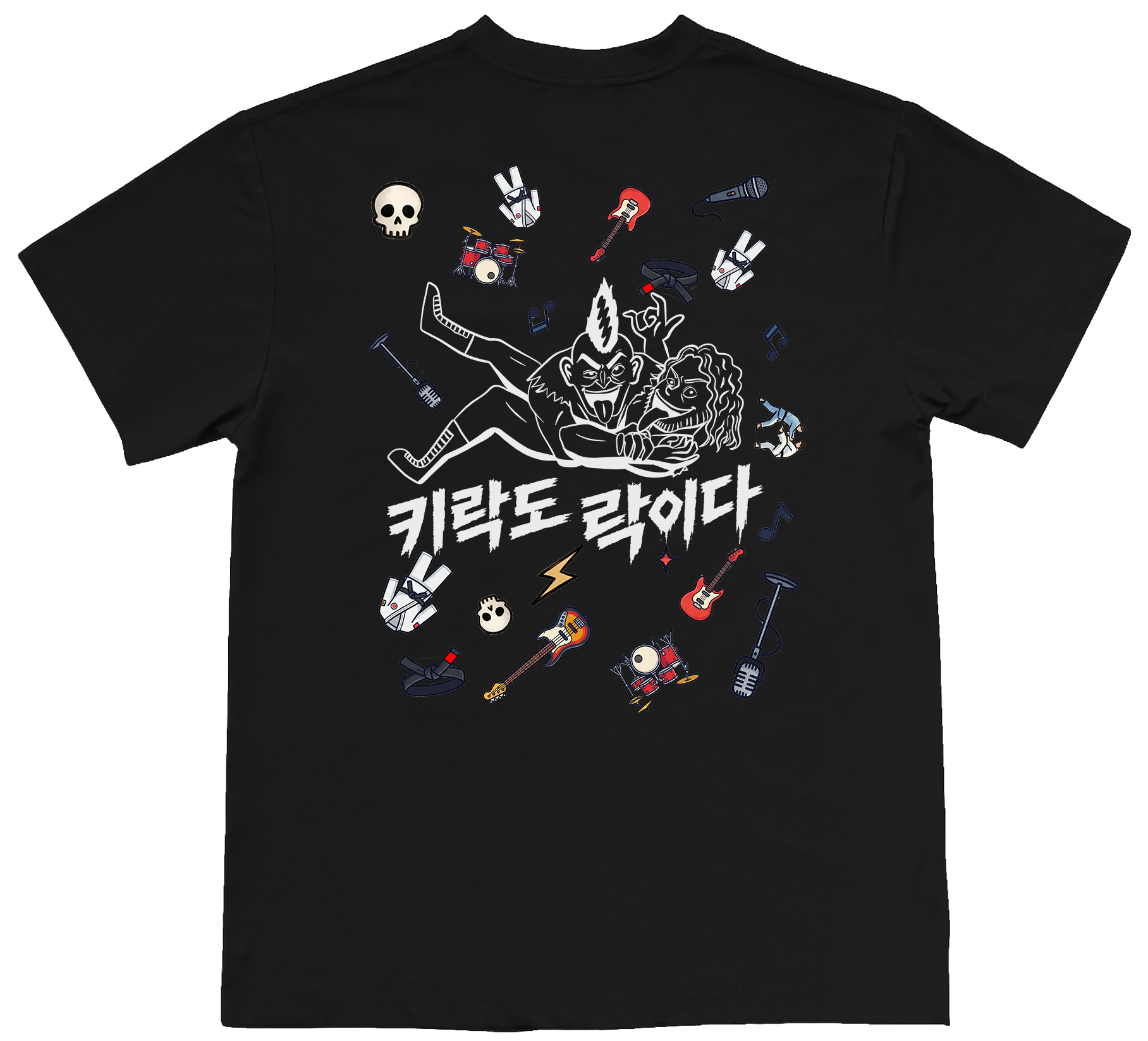 Leg Lock/Key Lock is also Rock T-Shirt