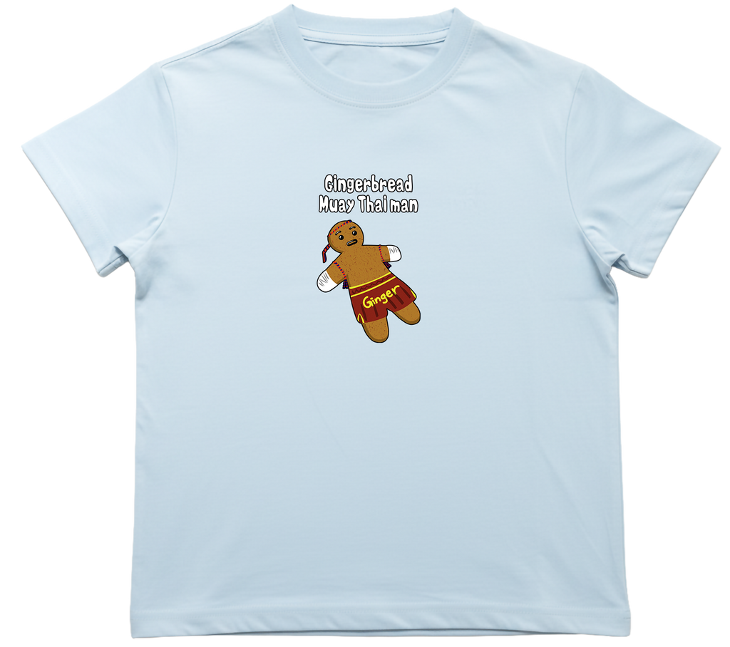 Gingerbread Man Kids T-Shirt (Kendo, Judo, Jiu-Jitsu, Muay Thai, Boxing, Taekwondo)