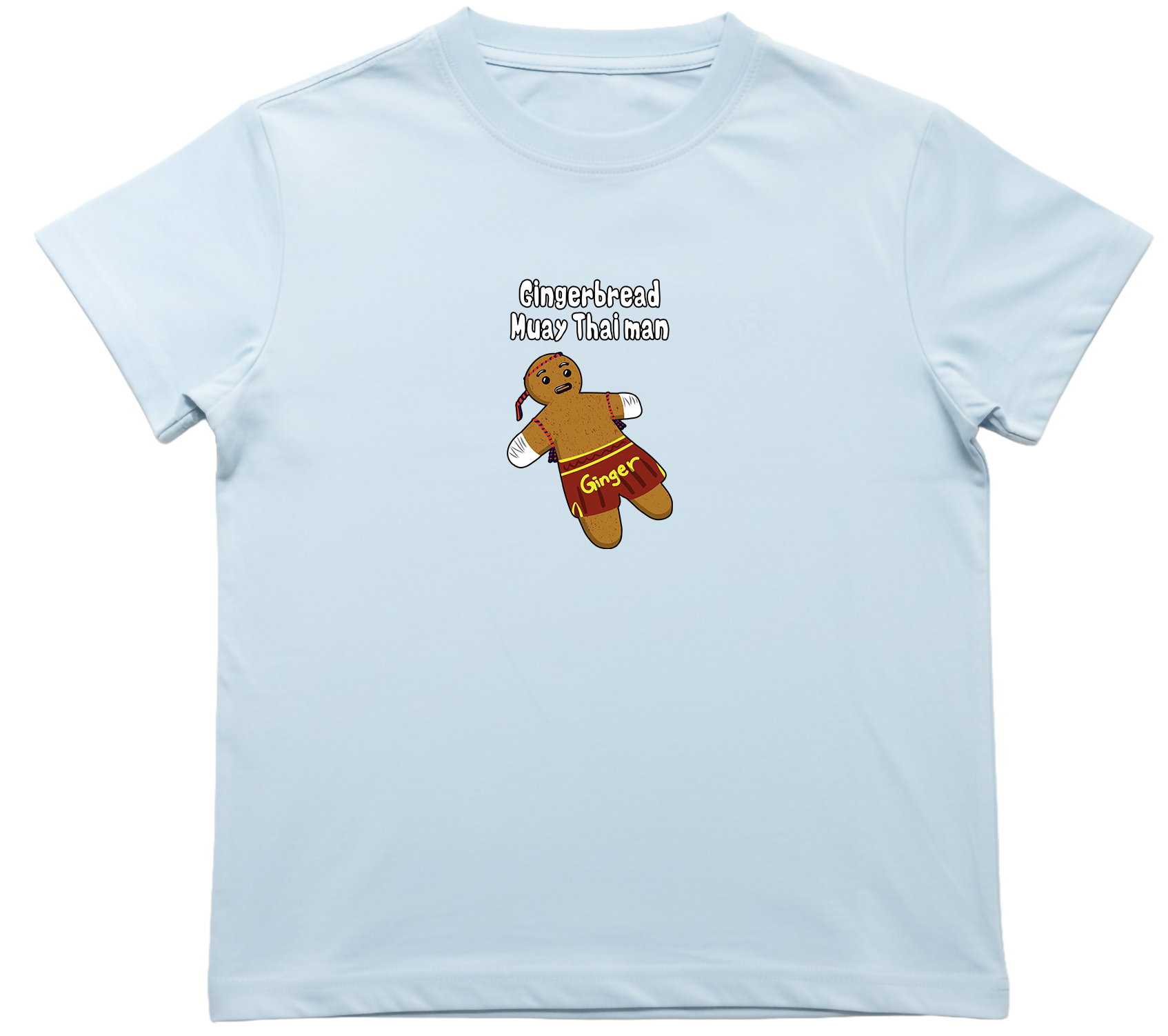 Gingerbread Man Kids T-Shirt (Kendo, Judo, Jiu-Jitsu, Muay Thai, Boxing, Taekwondo)
