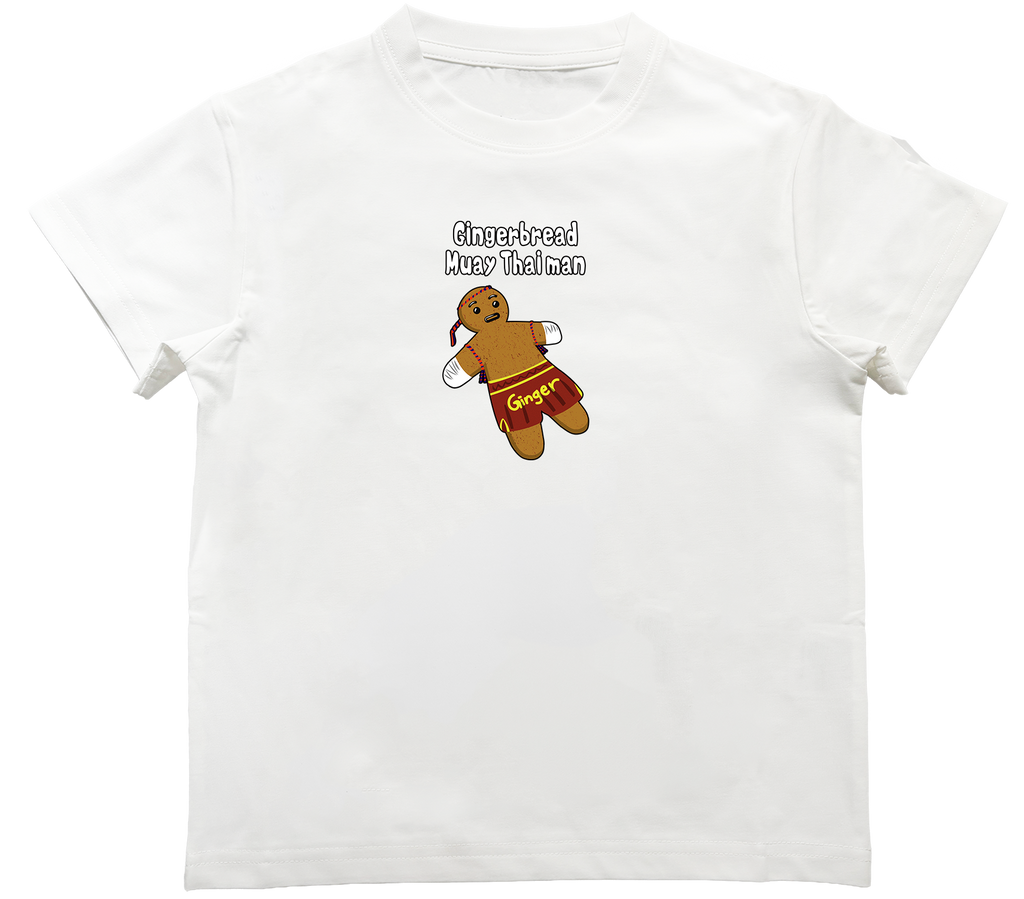 Gingerbread Man Kids T-Shirt (Kendo, Judo, Jiu-Jitsu, Muay Thai, Boxing, Taekwondo)
