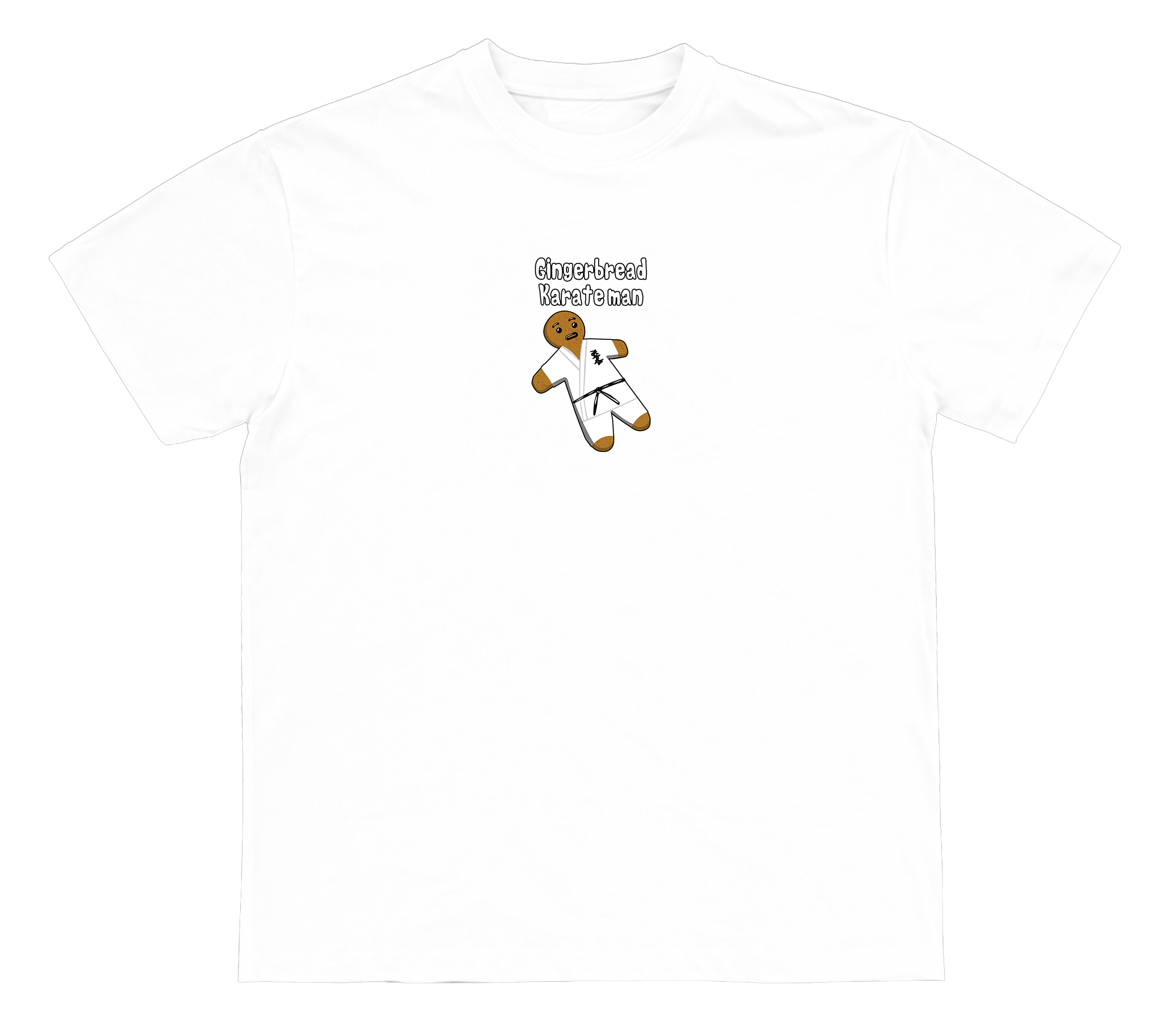Gingerbread Karate man T-shirt