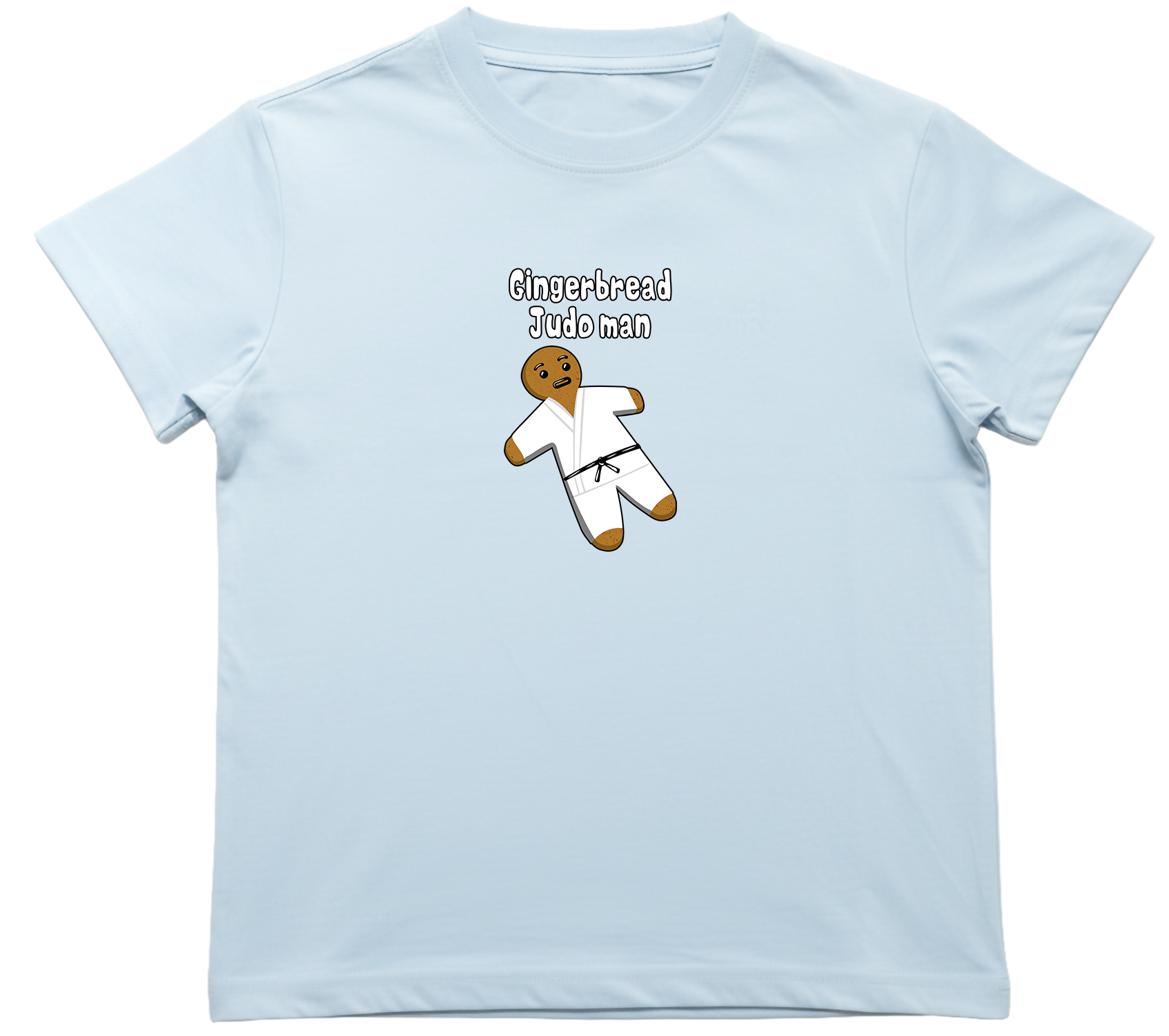 Gingerbread Man Kids T-Shirt (Kendo, Judo, Jiu-Jitsu, Muay Thai, Boxing, Taekwondo)