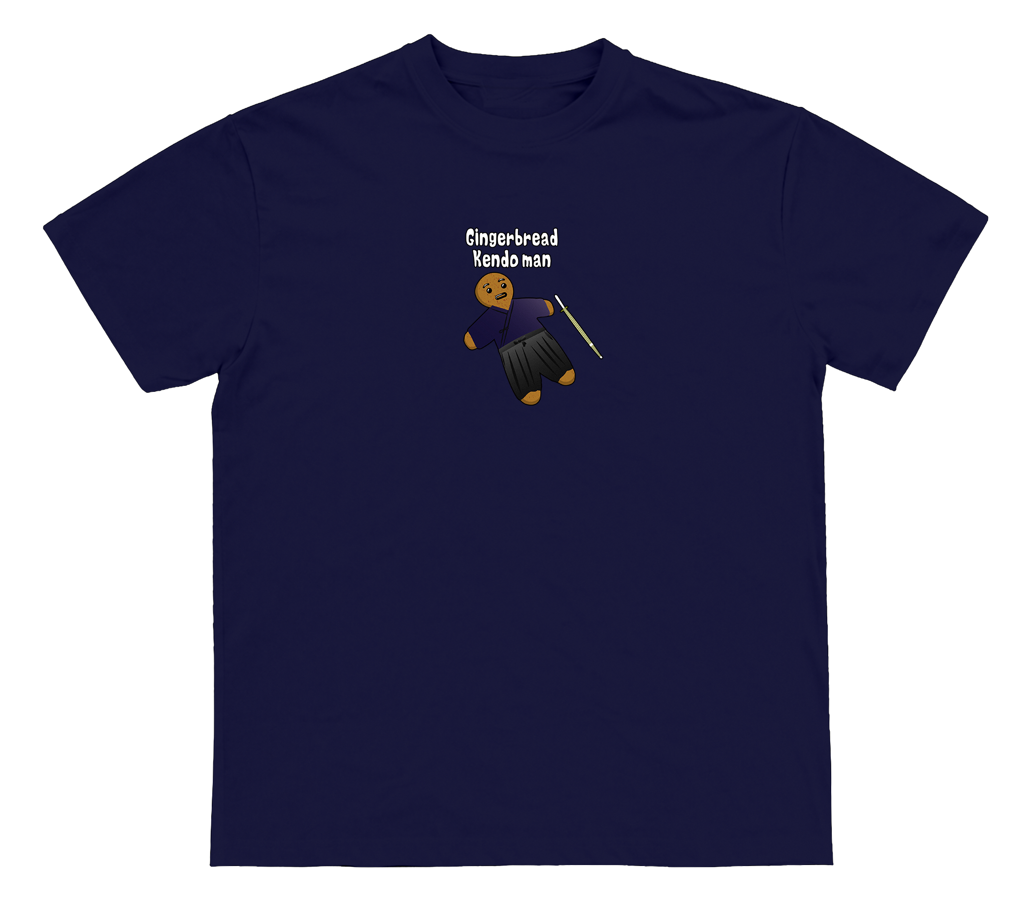 Gingerbread Kendo man T-shirt