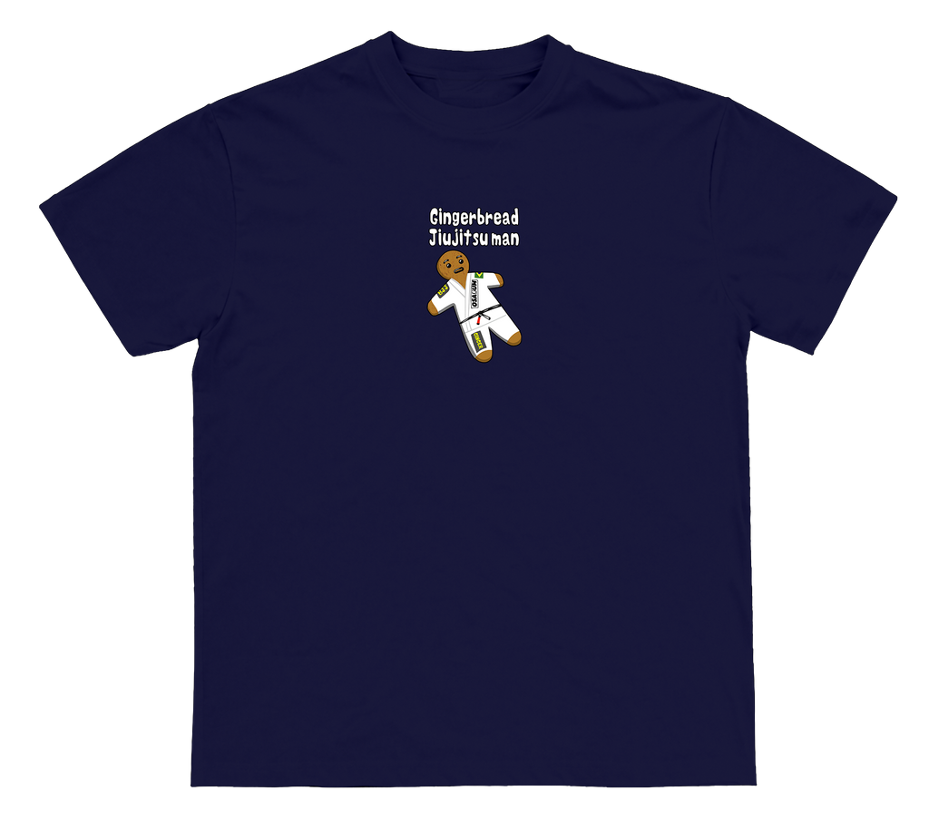 Gingerbread Jiujitsu man T-shirt
