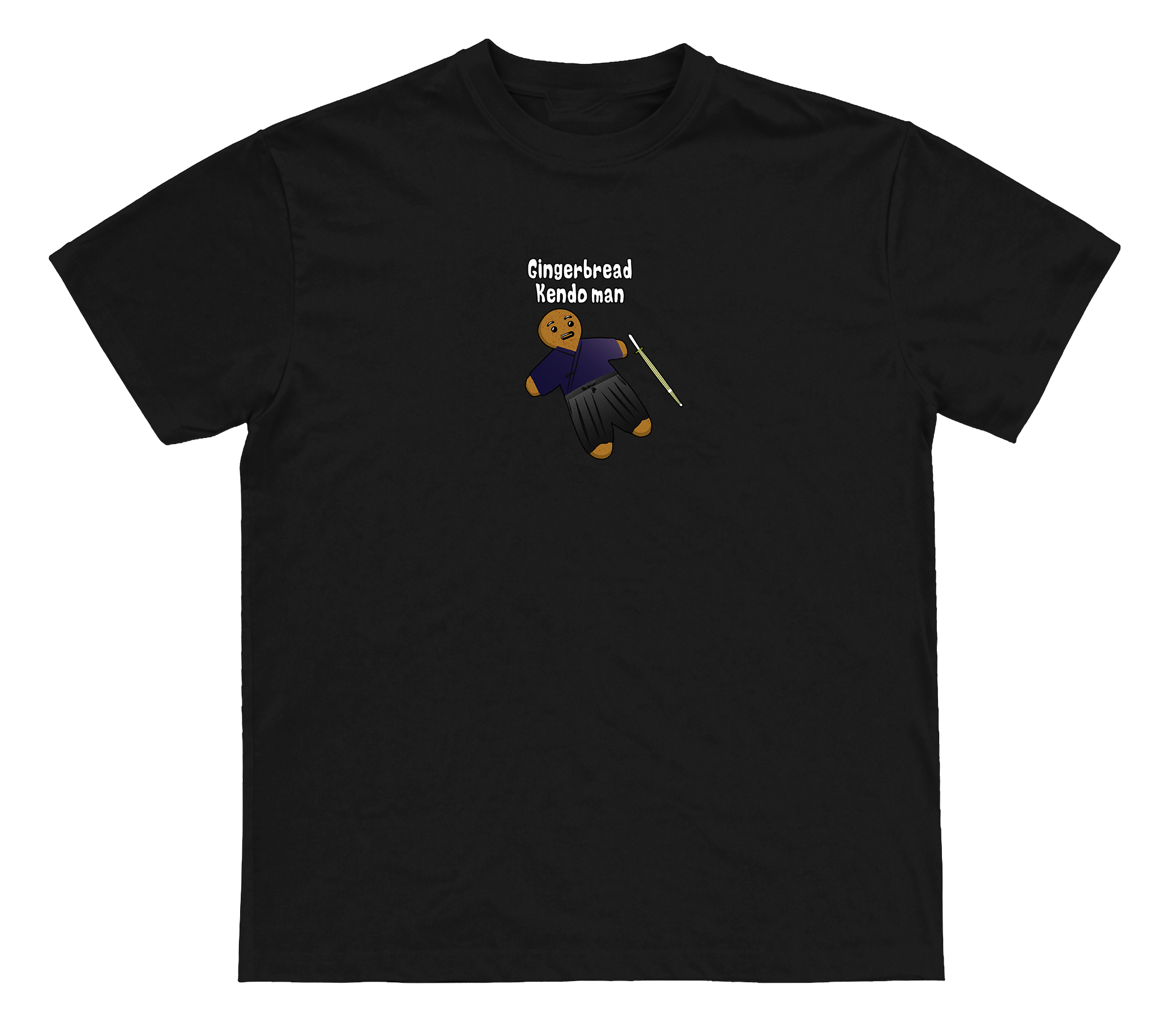 Gingerbread Kendo man T-shirt