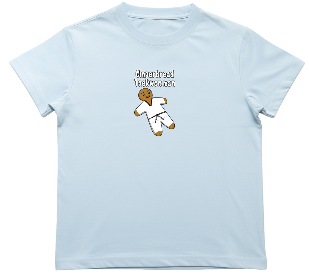Gingerbread Man Kids T-Shirt (Kendo, Judo, Jiu-Jitsu, Muay Thai, Boxing, Taekwondo)