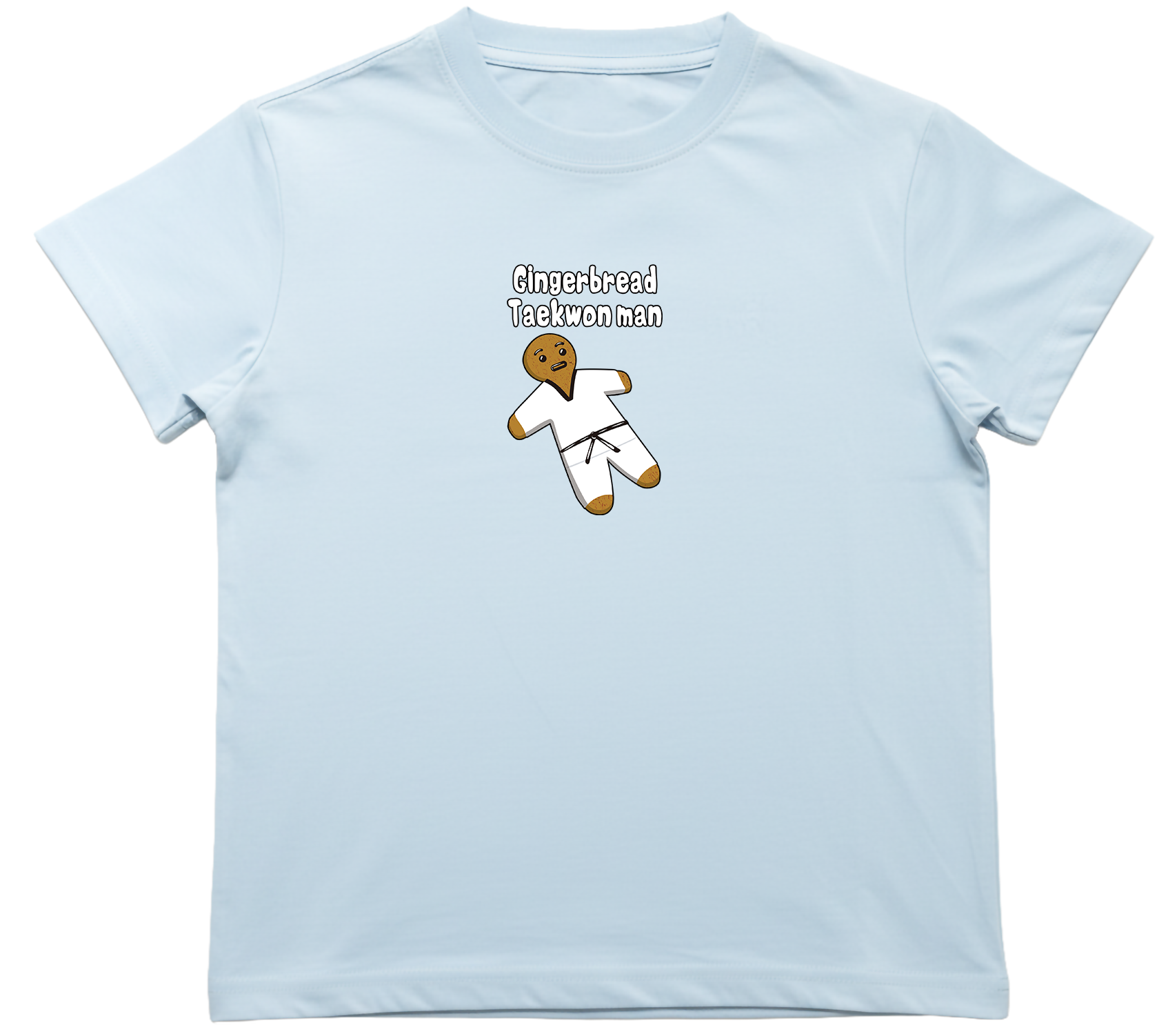 Gingerbread Man Kids T-Shirt (Kendo, Judo, Jiu-Jitsu, Muay Thai, Boxing, Taekwondo)
