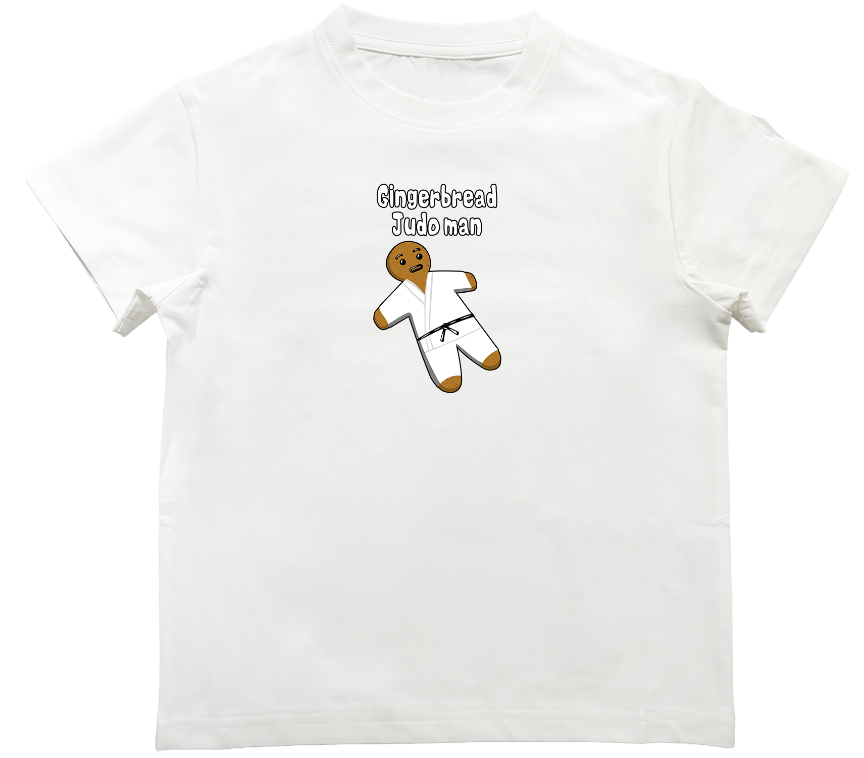 Gingerbread Man Kids T-Shirt (Kendo, Judo, Jiu-Jitsu, Muay Thai, Boxing, Taekwondo)
